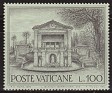 Vatican City State 1975 Arquitectura 100 Liras Castaño Scott 577
